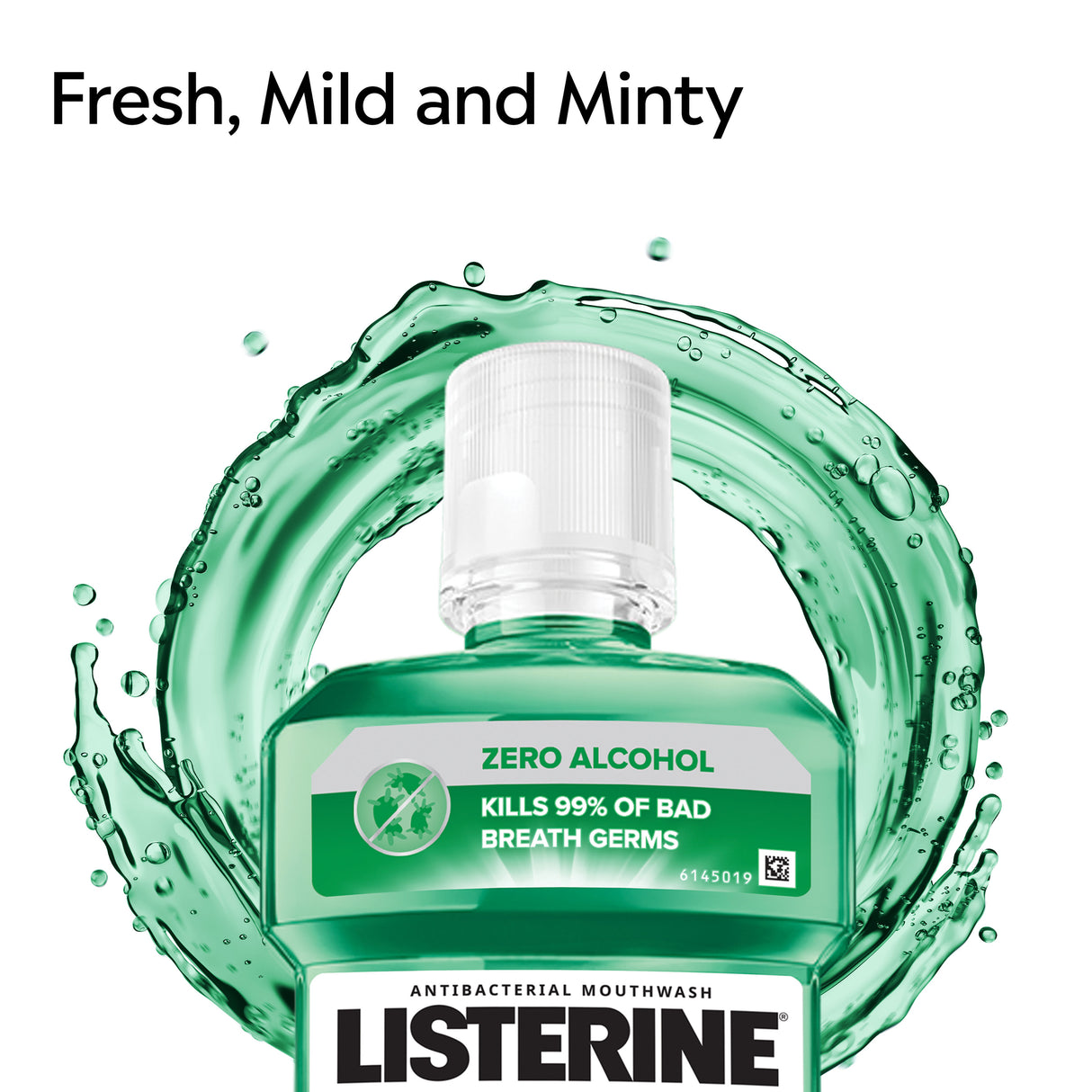 Listerine Mouthwash Freshburst Zero Alcohol 500ml