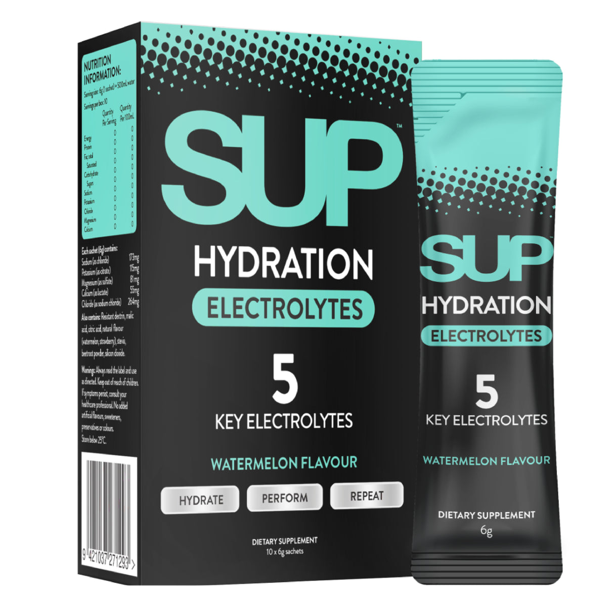 SUP Hydration Sachets Watermelon 6g 10s