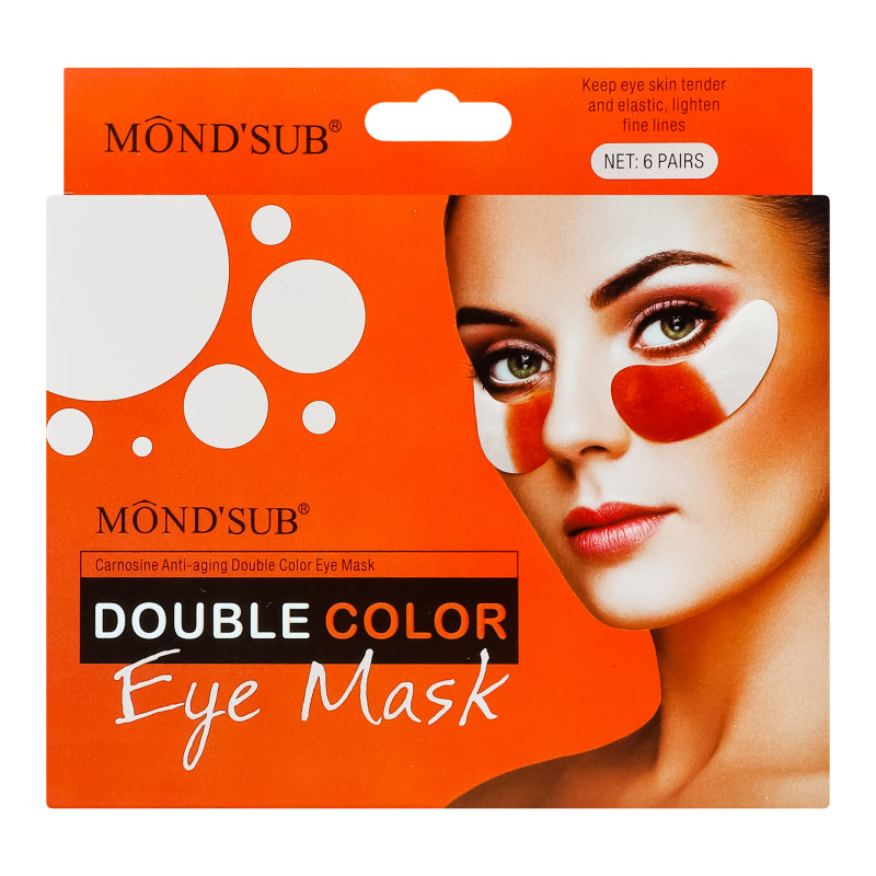 MOND'SUB Carnosine Anti-aging Double Colour Eye Mask 6 Pairs