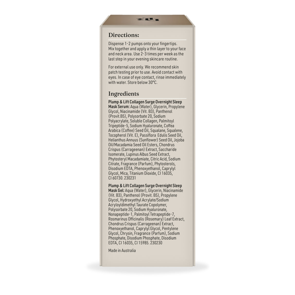 Dr. LeWinn's Ultra R4 Collagen Surge Overnight Sleep Mask 30mL