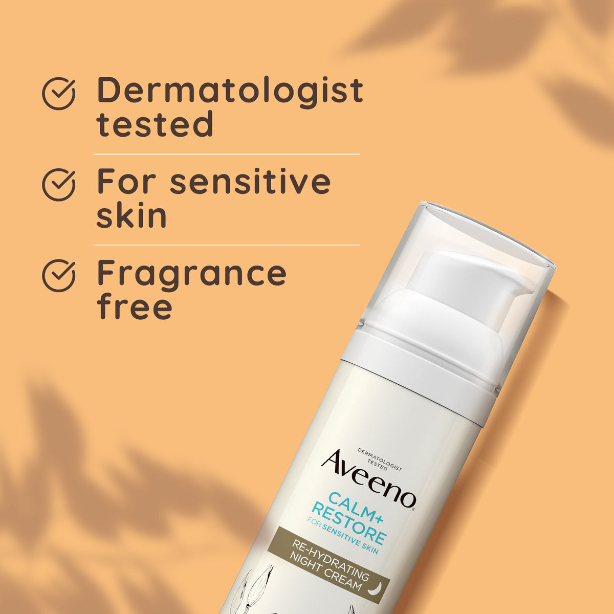 Aveeno Calm And Restore Rehydrating Night Cream 50ml