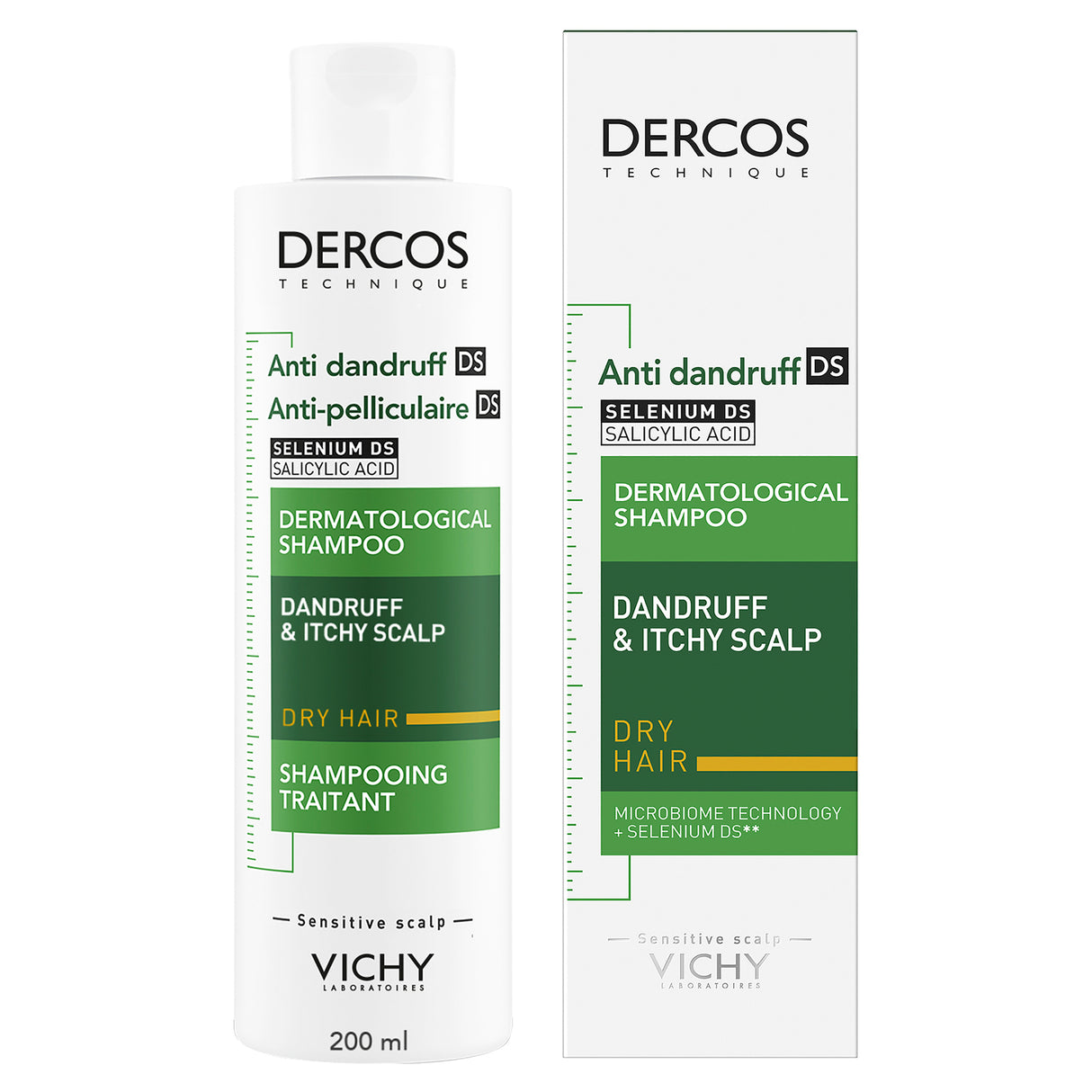 Vichy Dercos Anti-Dandruff Shampoo Dry Hair 200ml