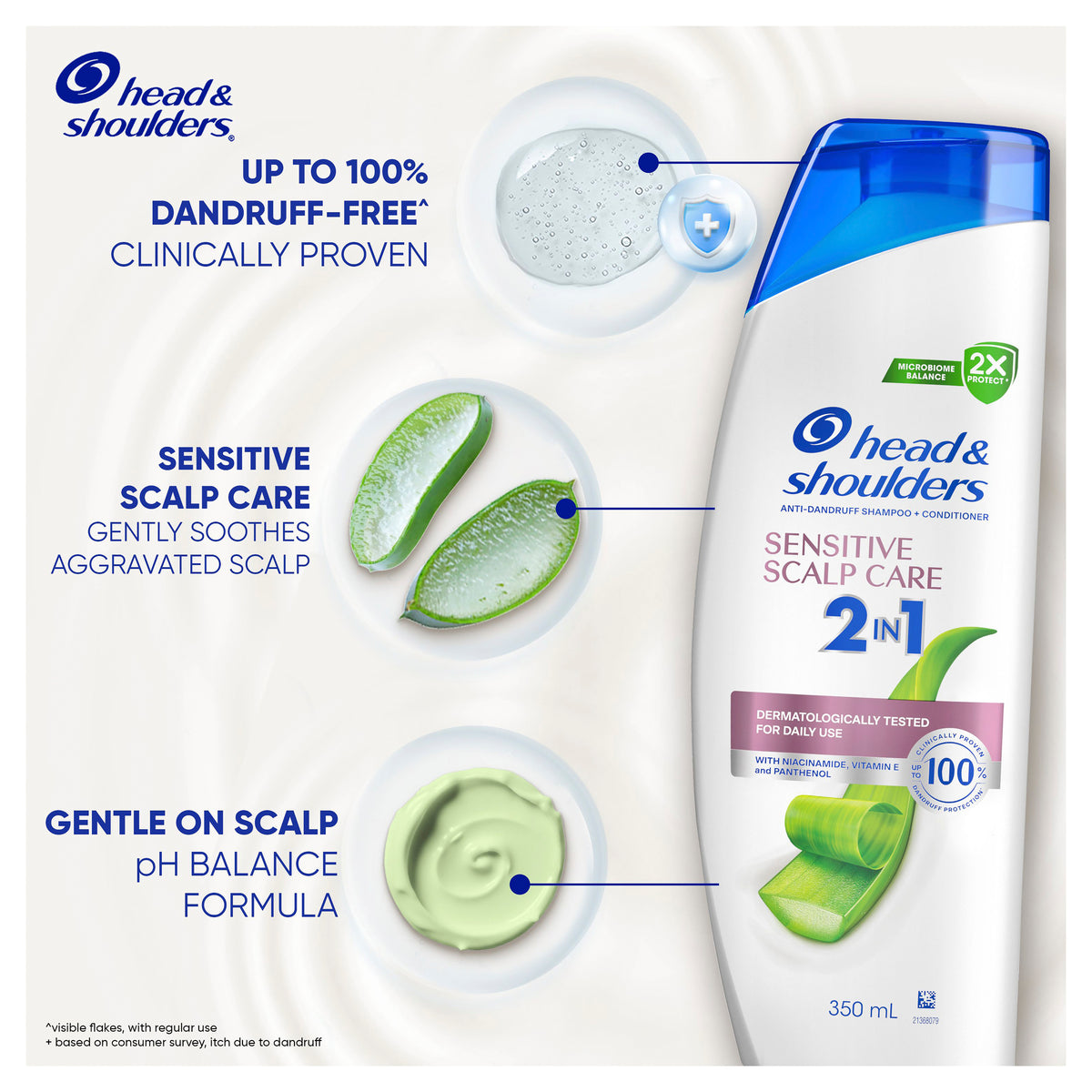 Head & Shoulders Sensitive Scalp Care 2in1 350ml