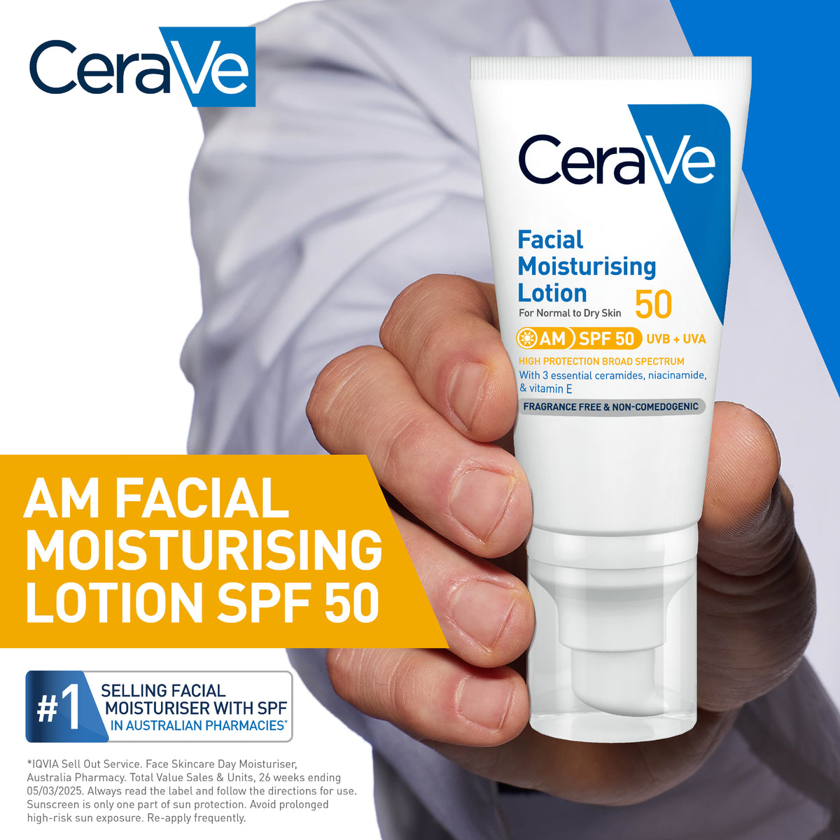 CeraVe Facial Lotion SPF50 52ml