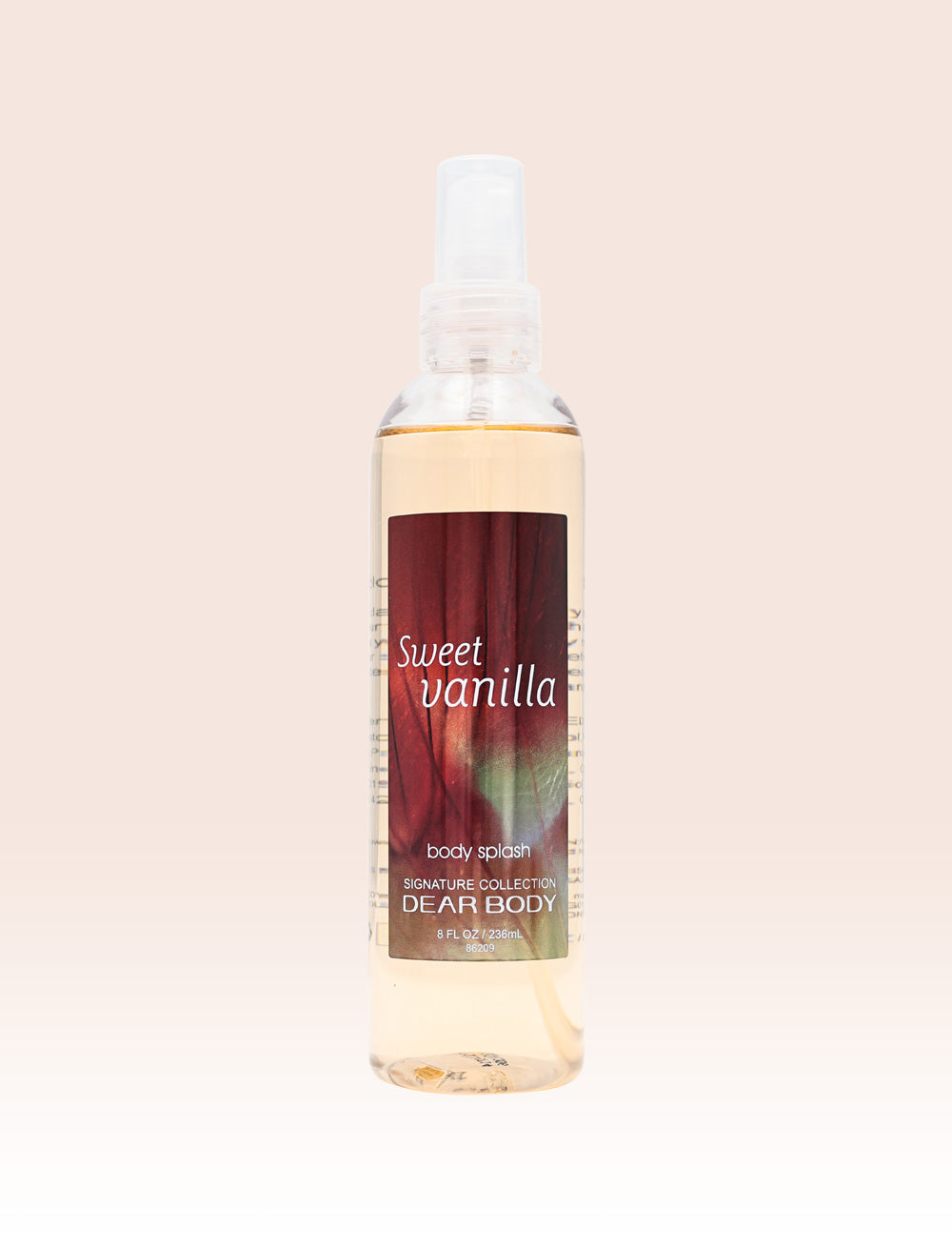 Dear Body Sweet Vanilla Body Splash 236ml