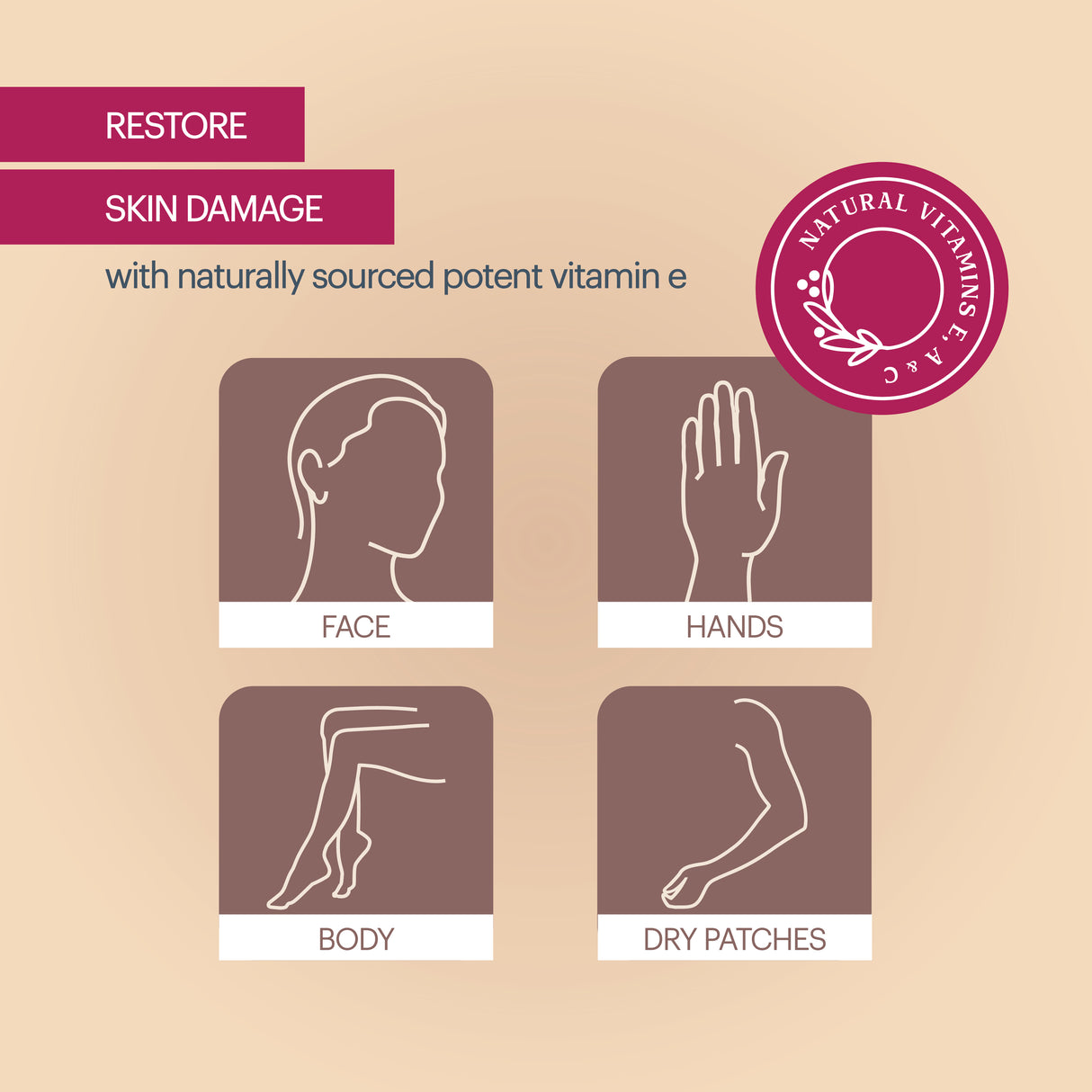 Plunkett's Vita E Natural Vitamin E Cream 100g