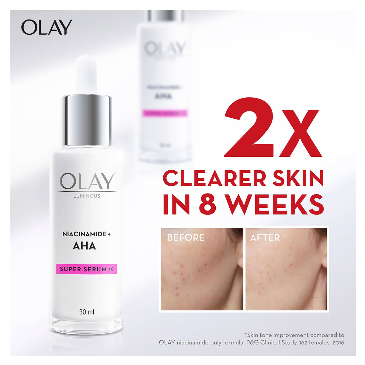 OLAY FACE SERUM AHA 30ML