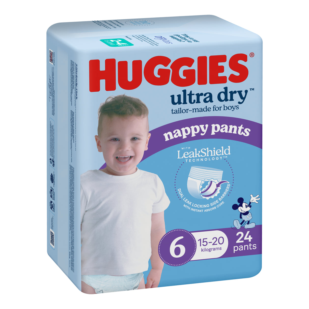 HUGGIES N/Pant Hug Jr Sz6 Boy 24pk