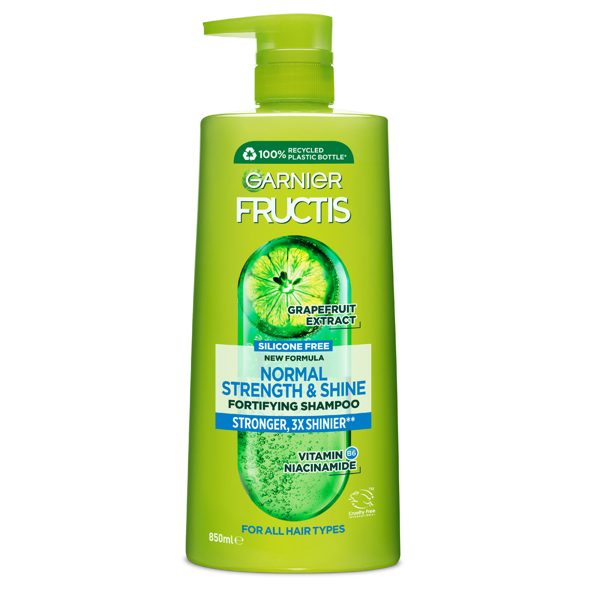 Garnier Fructis Normal Strength & Shine Normal Hair Shampoo 850ml