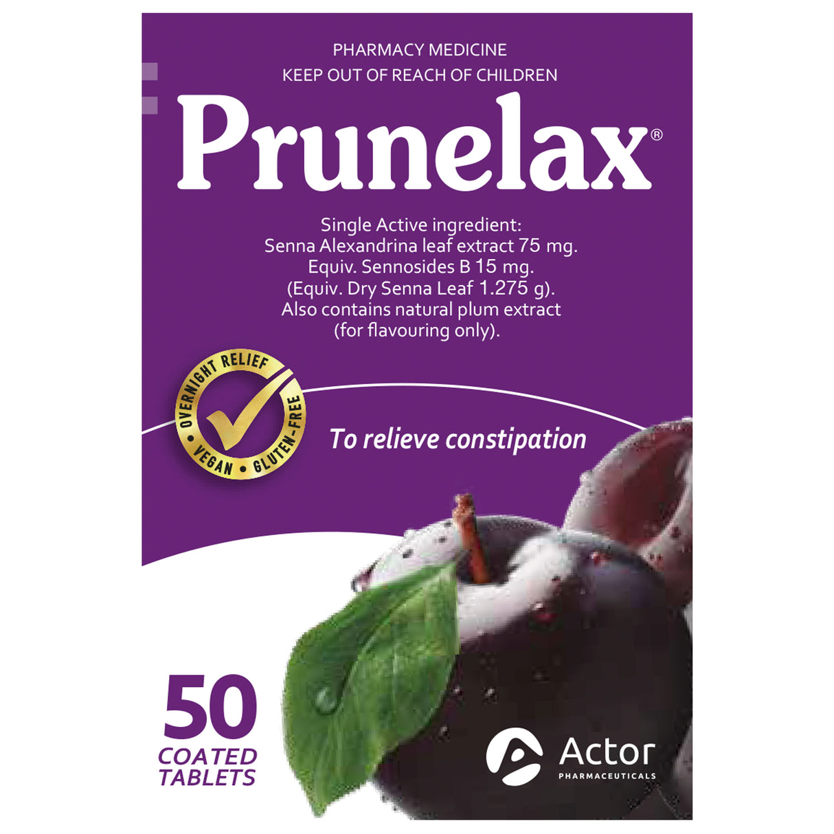 Prunelax 50 Tablets