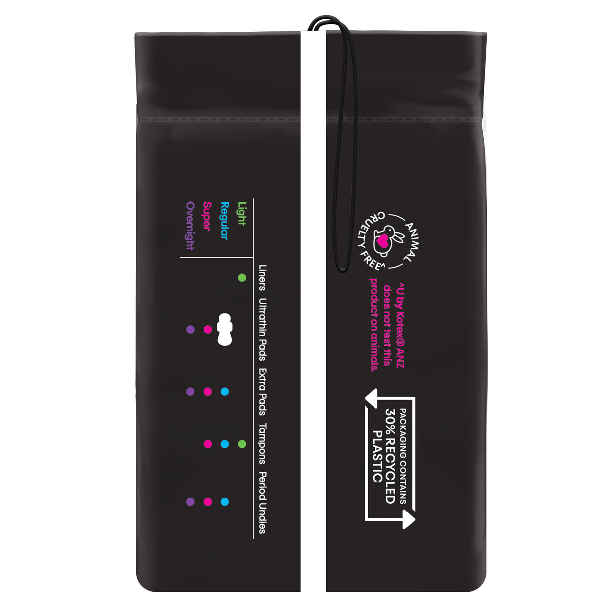 U by Kotex Super Ultrathins With Wings 12 Pack