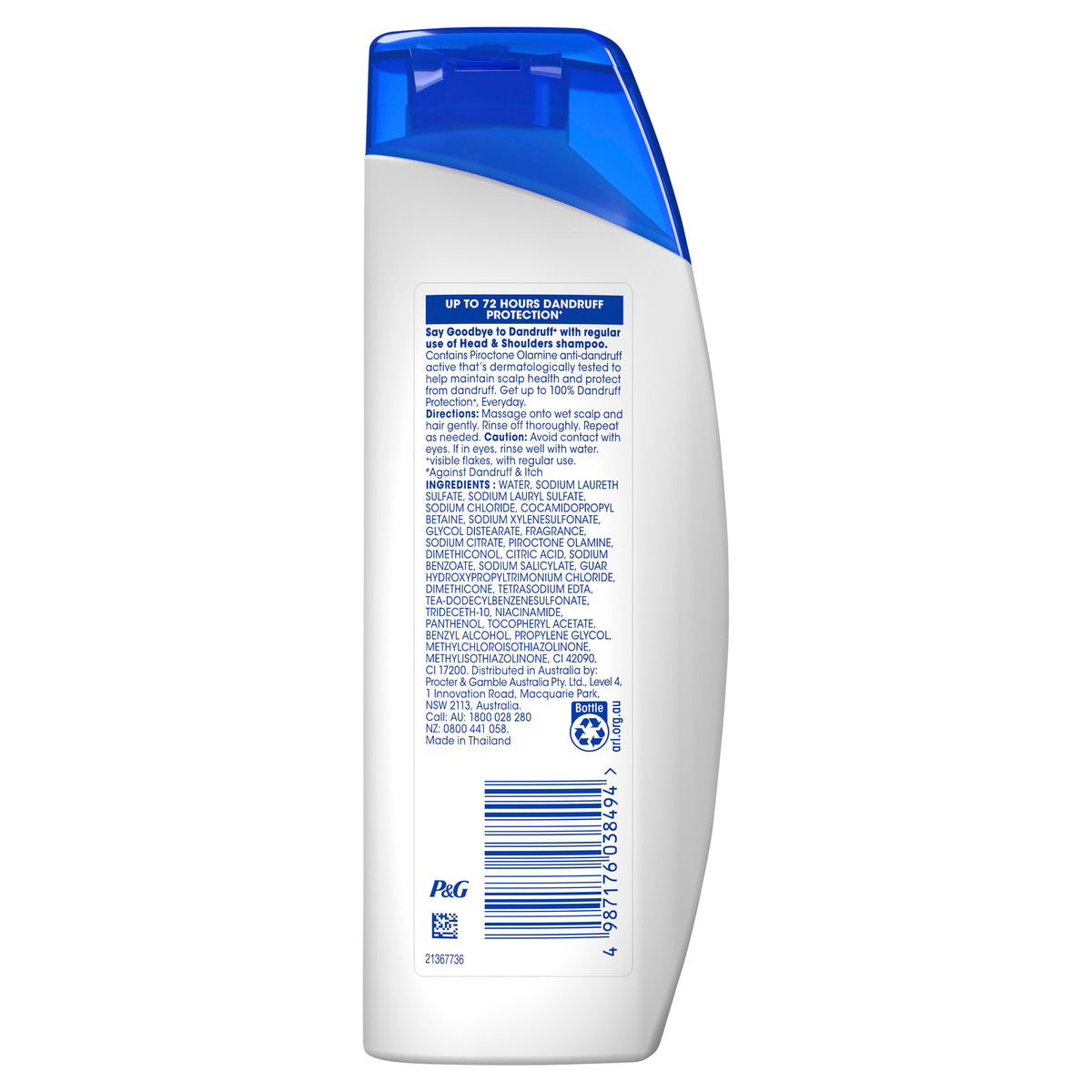 Head & Shoulders Clean & Balanced Shampoo 200ml