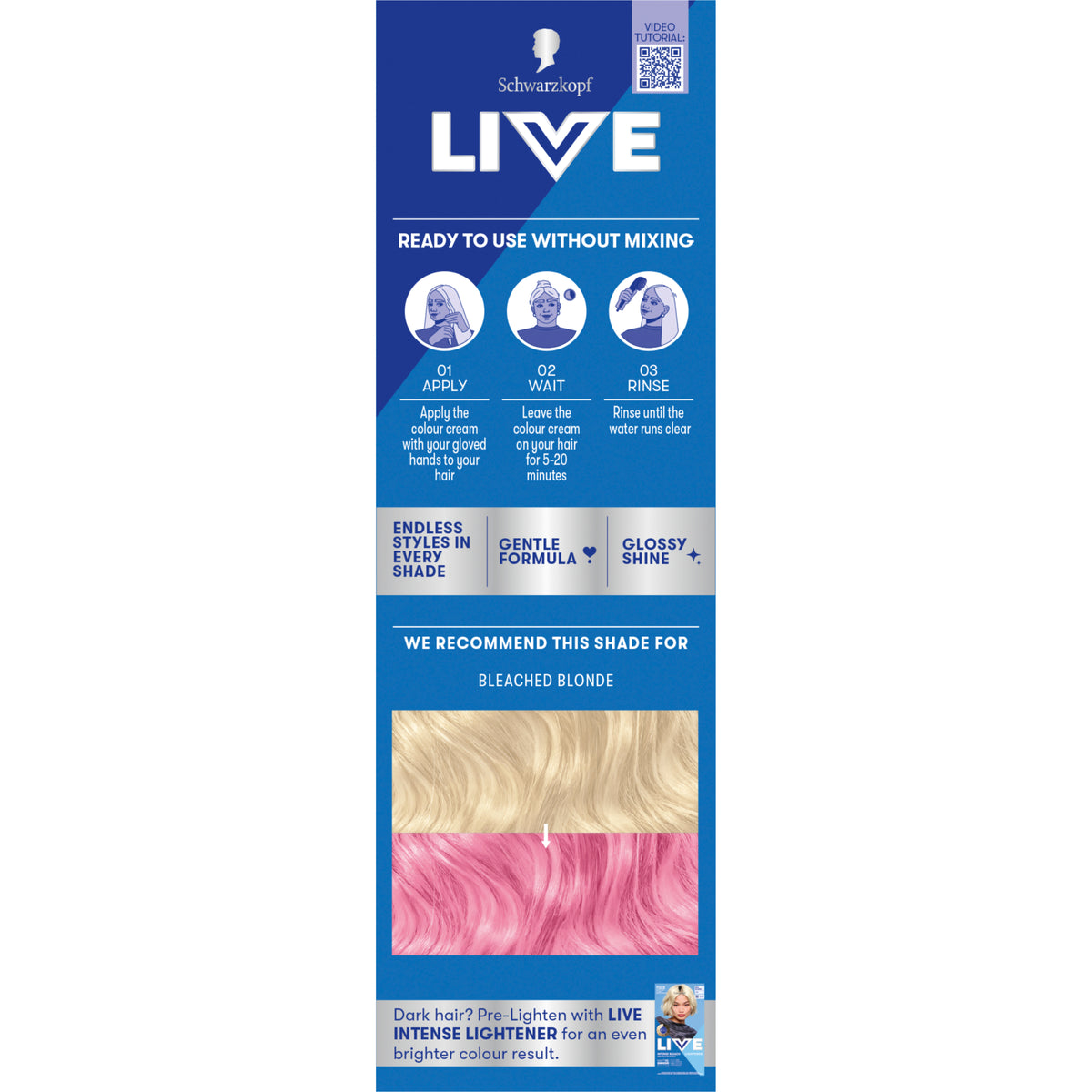 LIVE Colour Pastels C/Candy 75ml