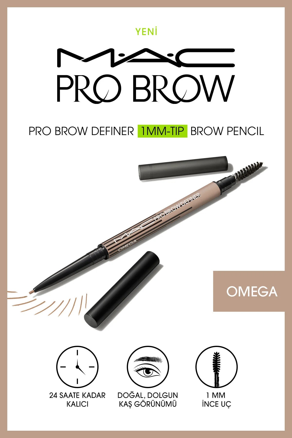MAC Pro Brw Def 1mm Tp BPencil Omega