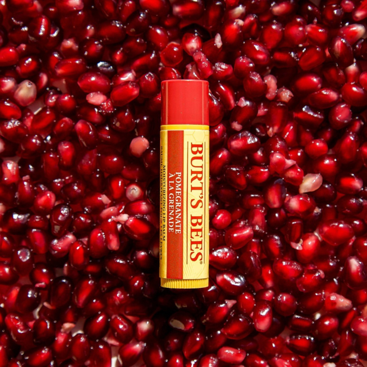 Burts Bees 100% Natural Pomegranate Lip Balm 4.25g