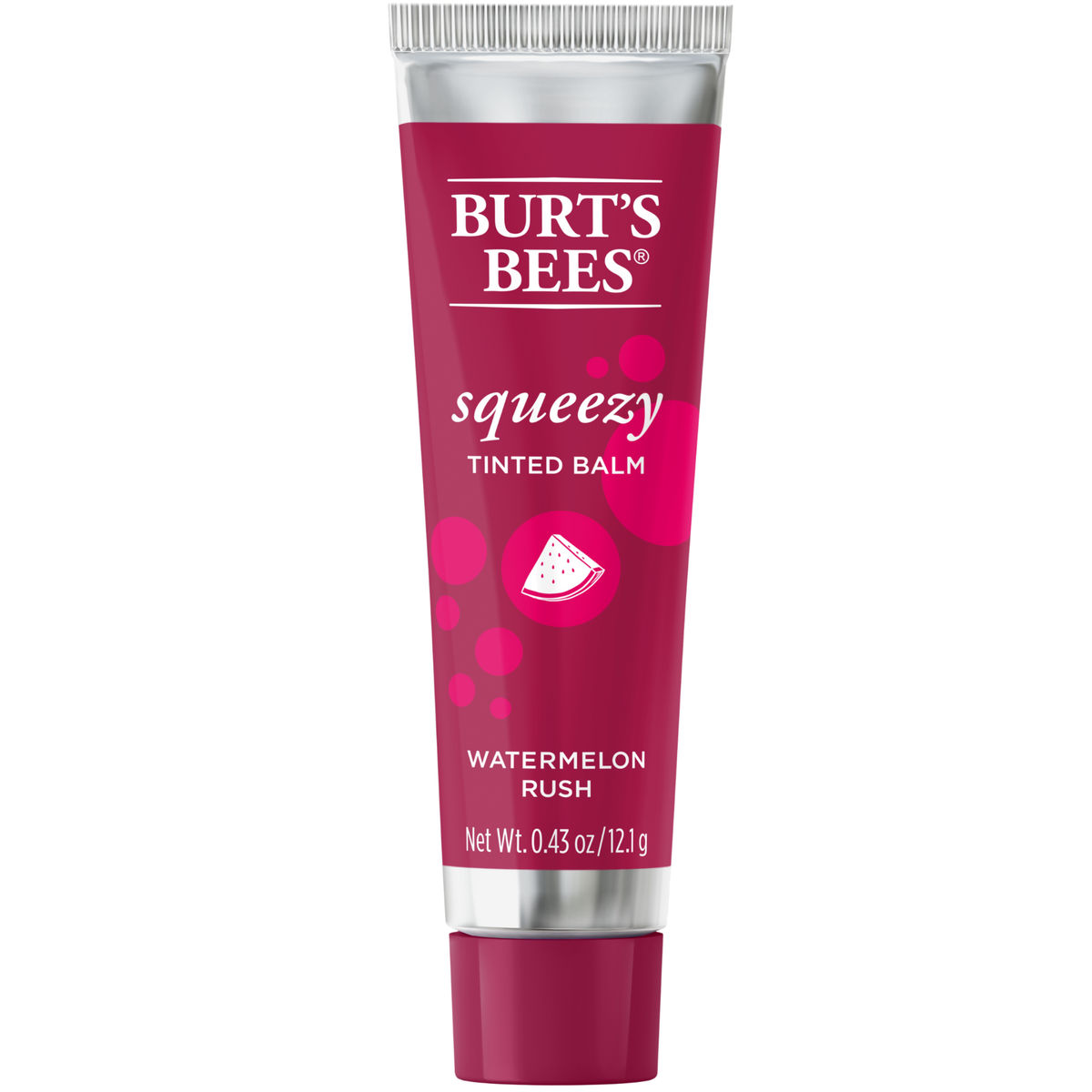 Burt's Bees Lip Balm Squeezy Tint Water Melon Rush