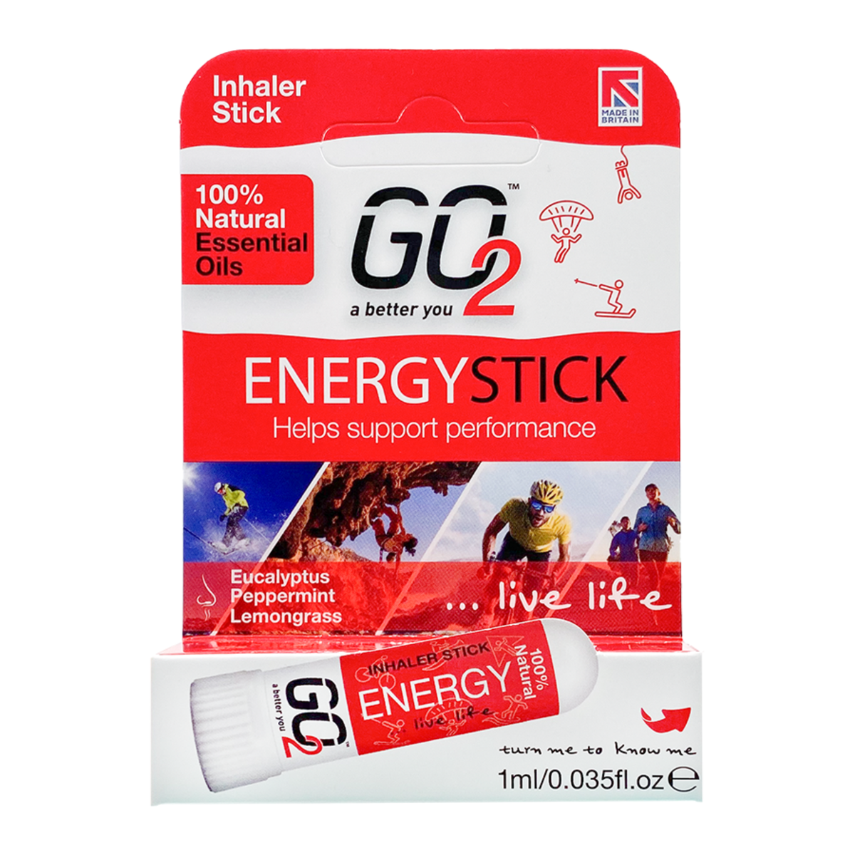 GO2 Energy Inhaler Stick