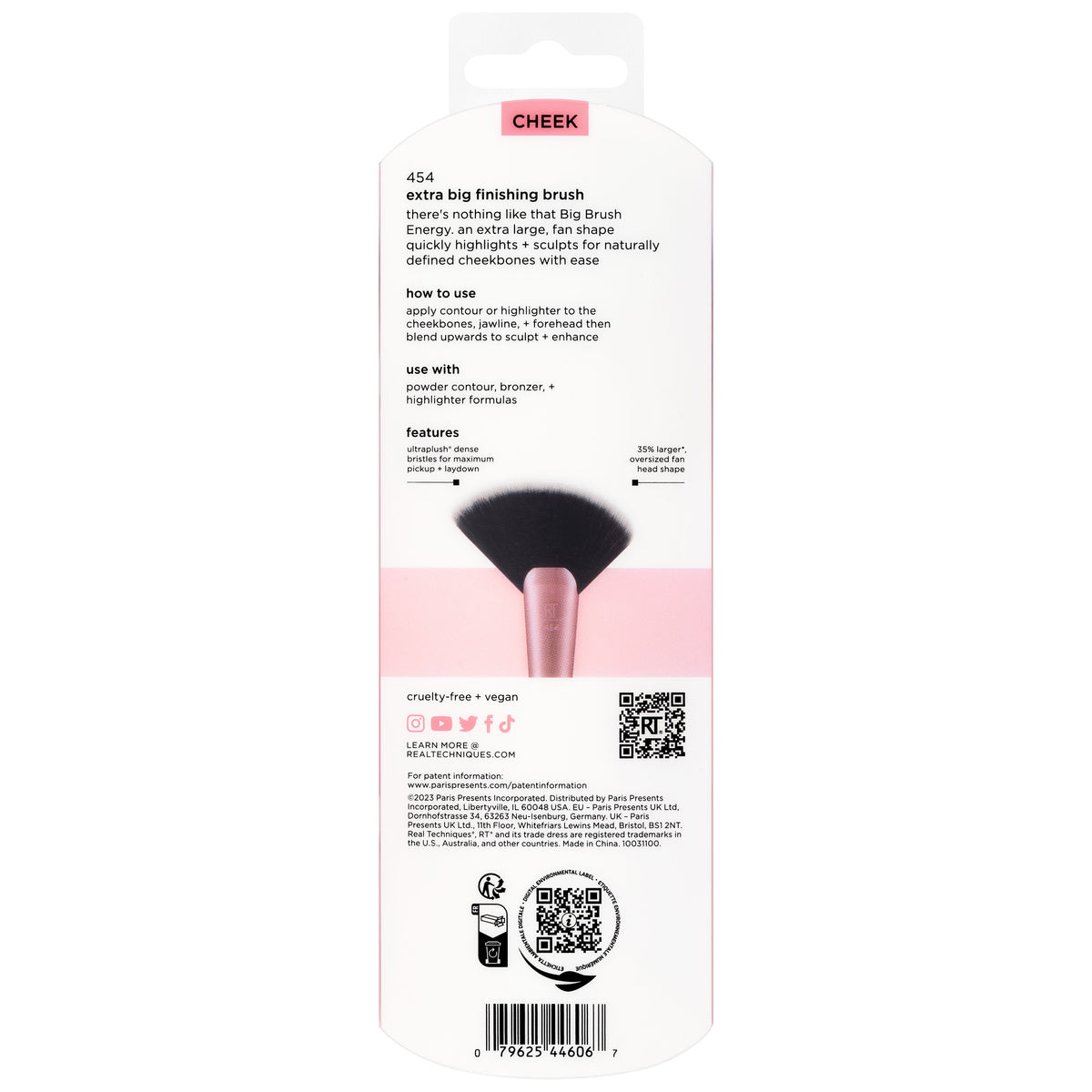 Real Techniques Cheek - Extra Big Finishing brush #10031100