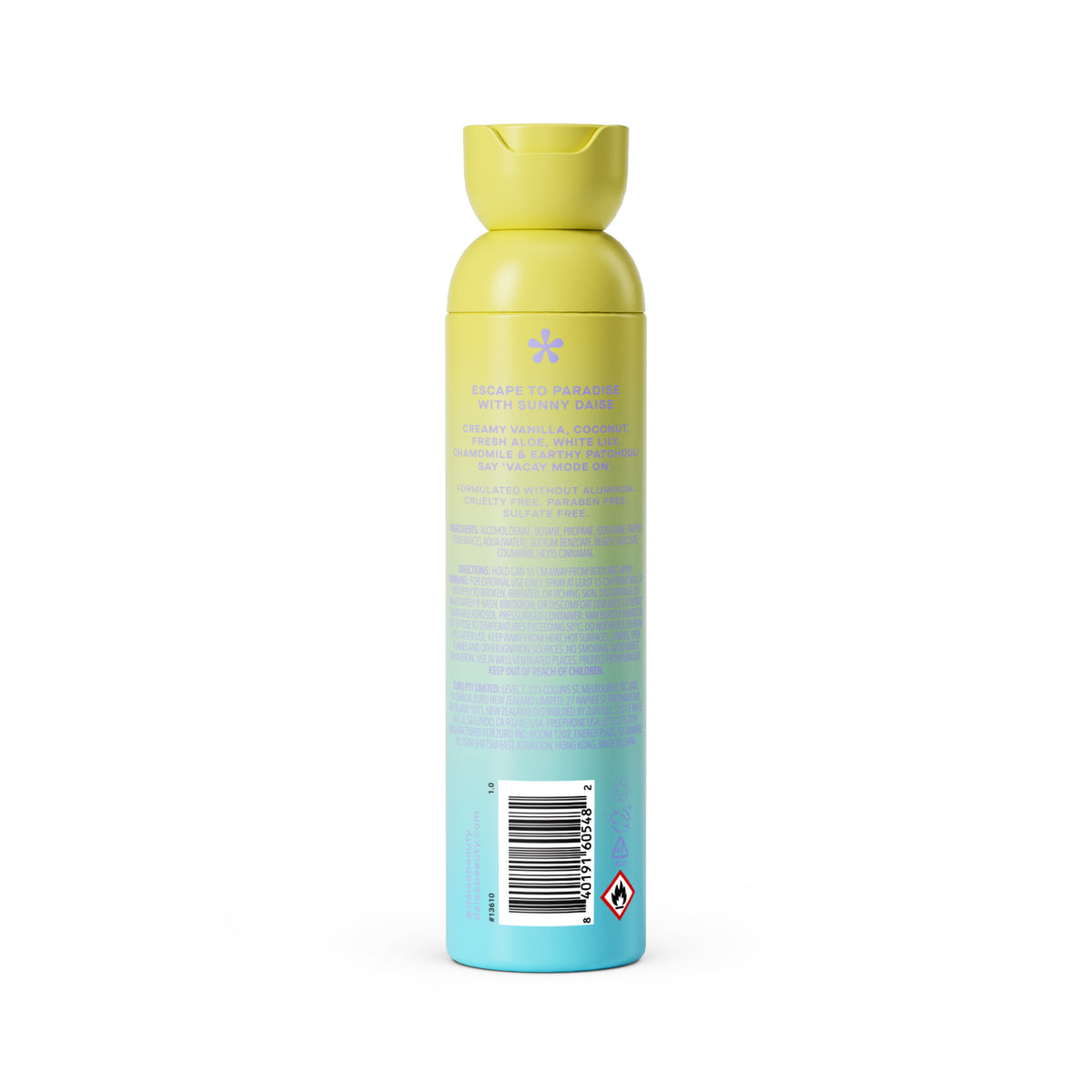 DAISE Sunny Full Body Deodorant Spray 120ml