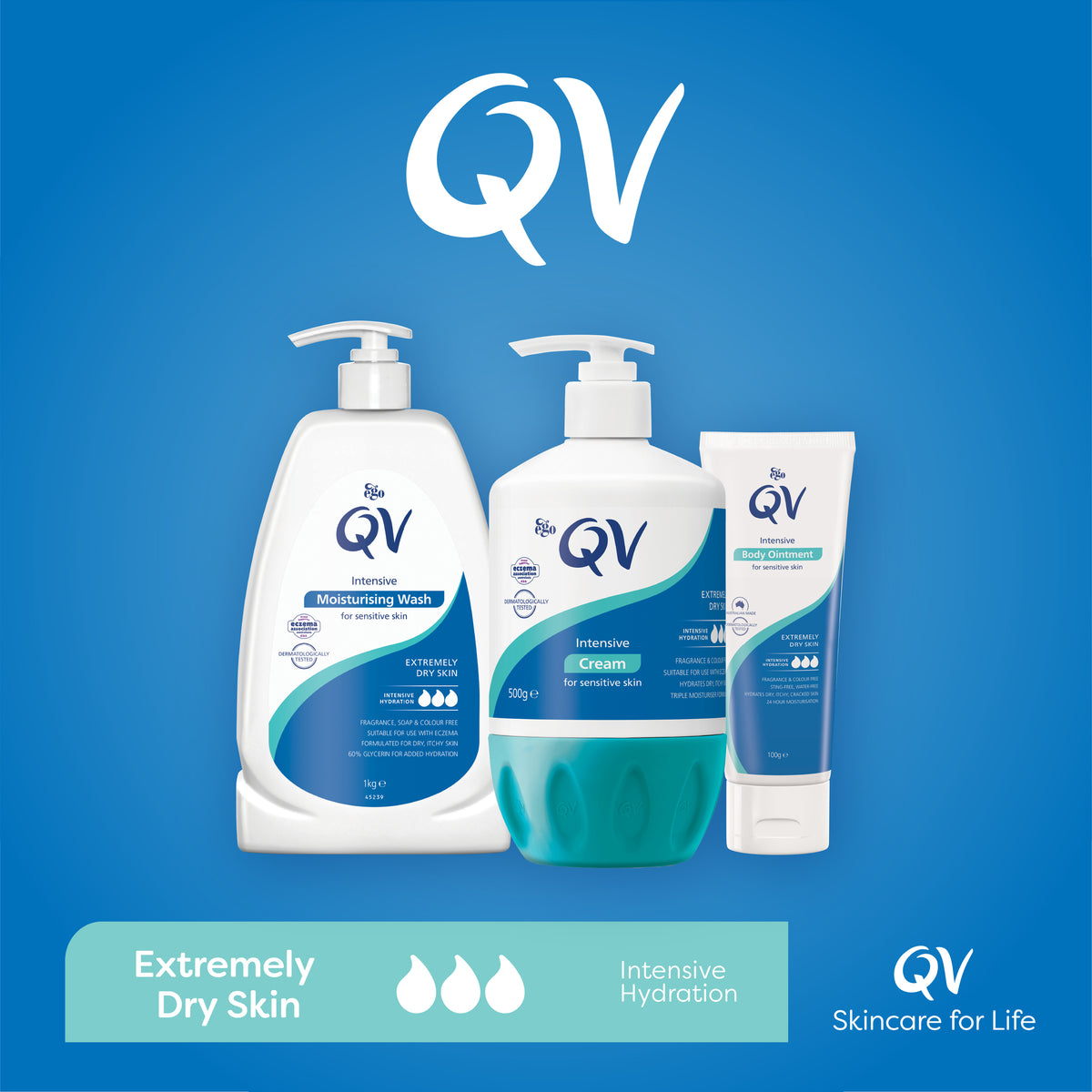 EGO QV Intensive Cream 500g