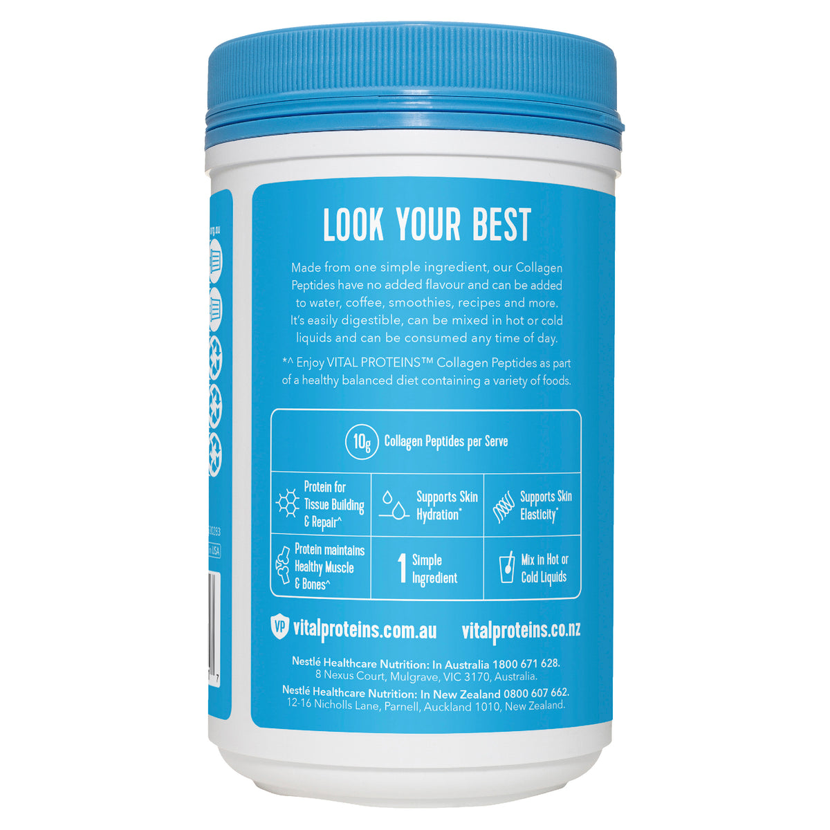 Vital Protein Collagen Peptide Unflavoured 284g