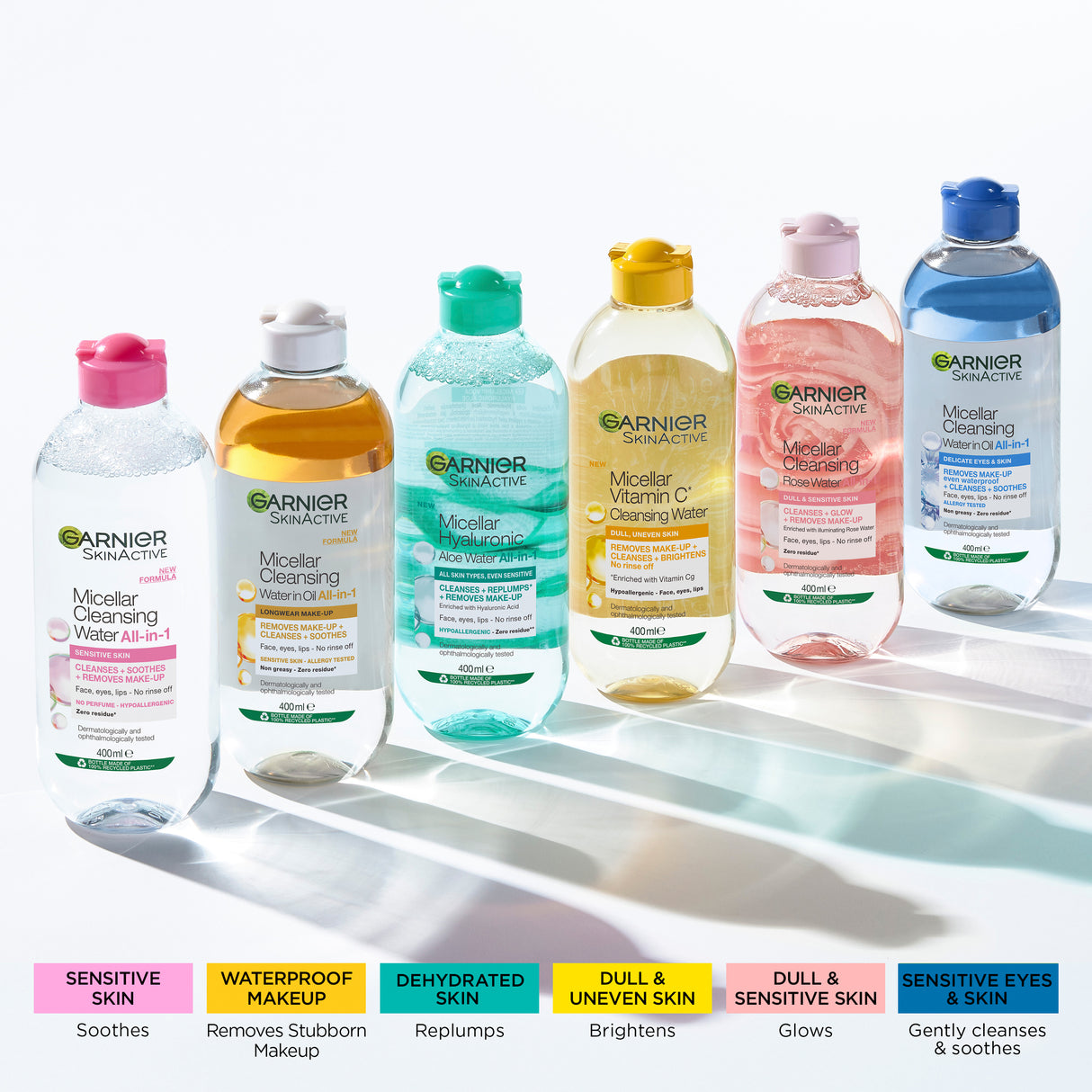 Garnier Skin Active Micellar Hyaluronic Aloe Water All-In-1 400ml