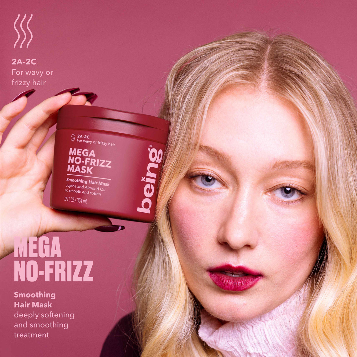 BEING Hair Mask Mega No-Frizz 354ml