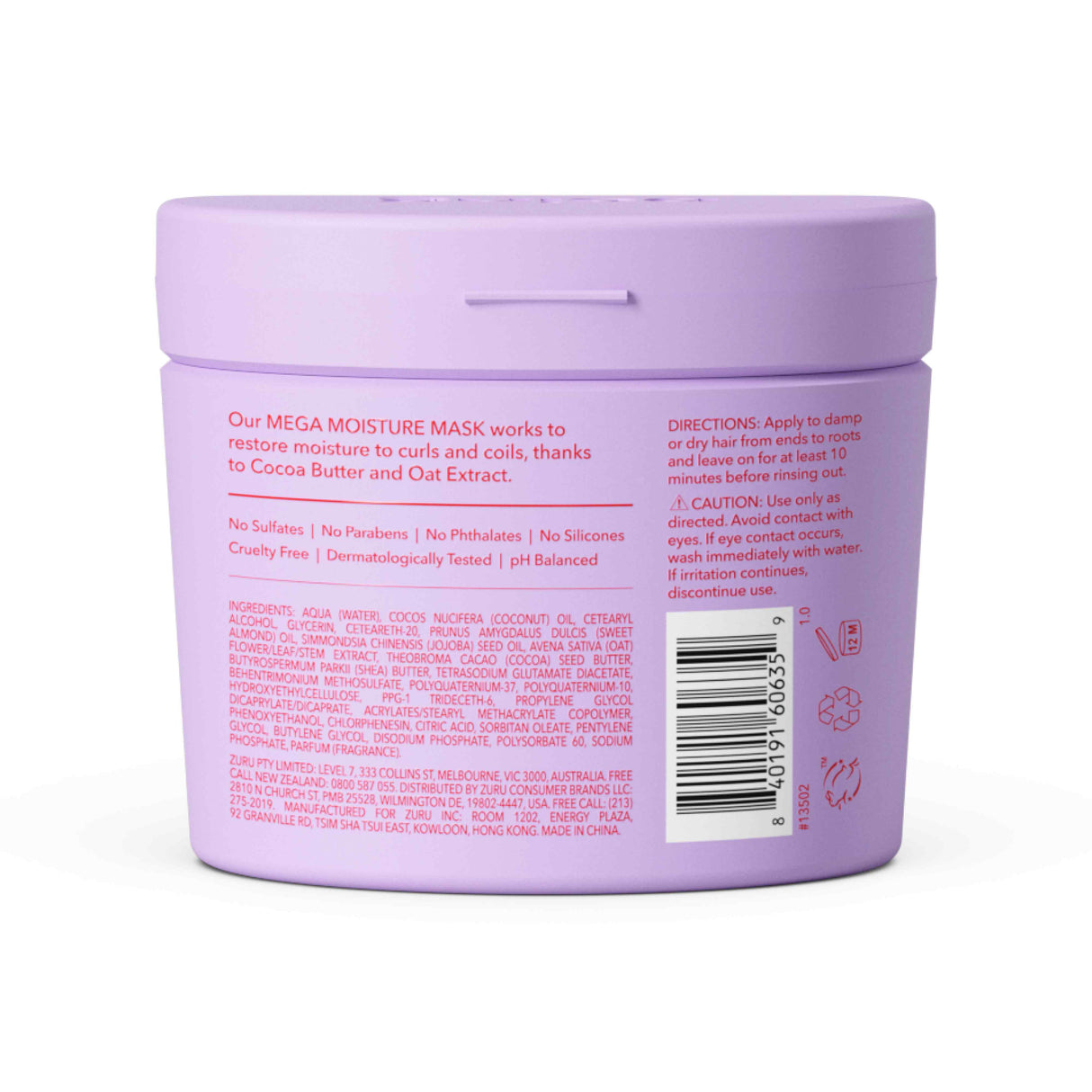 BEING Hair Mask Mega Moisture 354ml