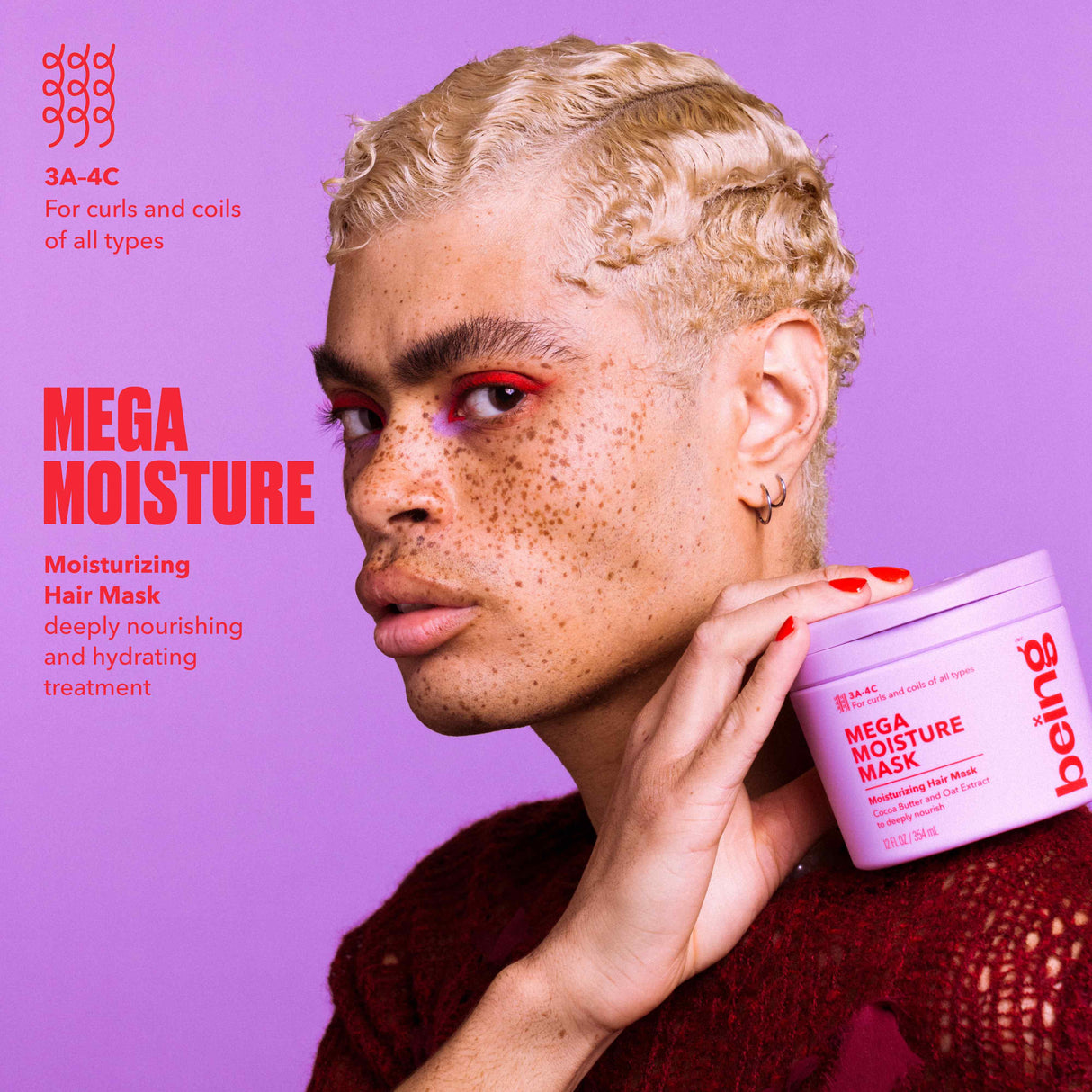BEING Hair Mask Mega Moisture 354ml