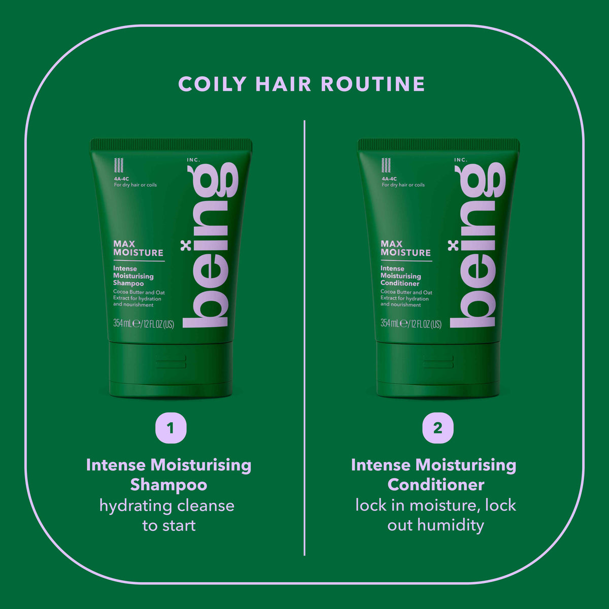 BEING Conditioner Max Moisture 354ml