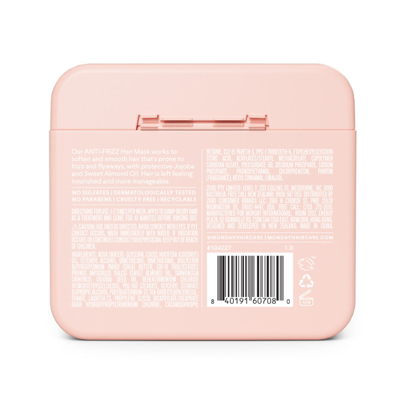 MONDAY Haircare ANTI-FRIZZ Hair Mask 250 mL