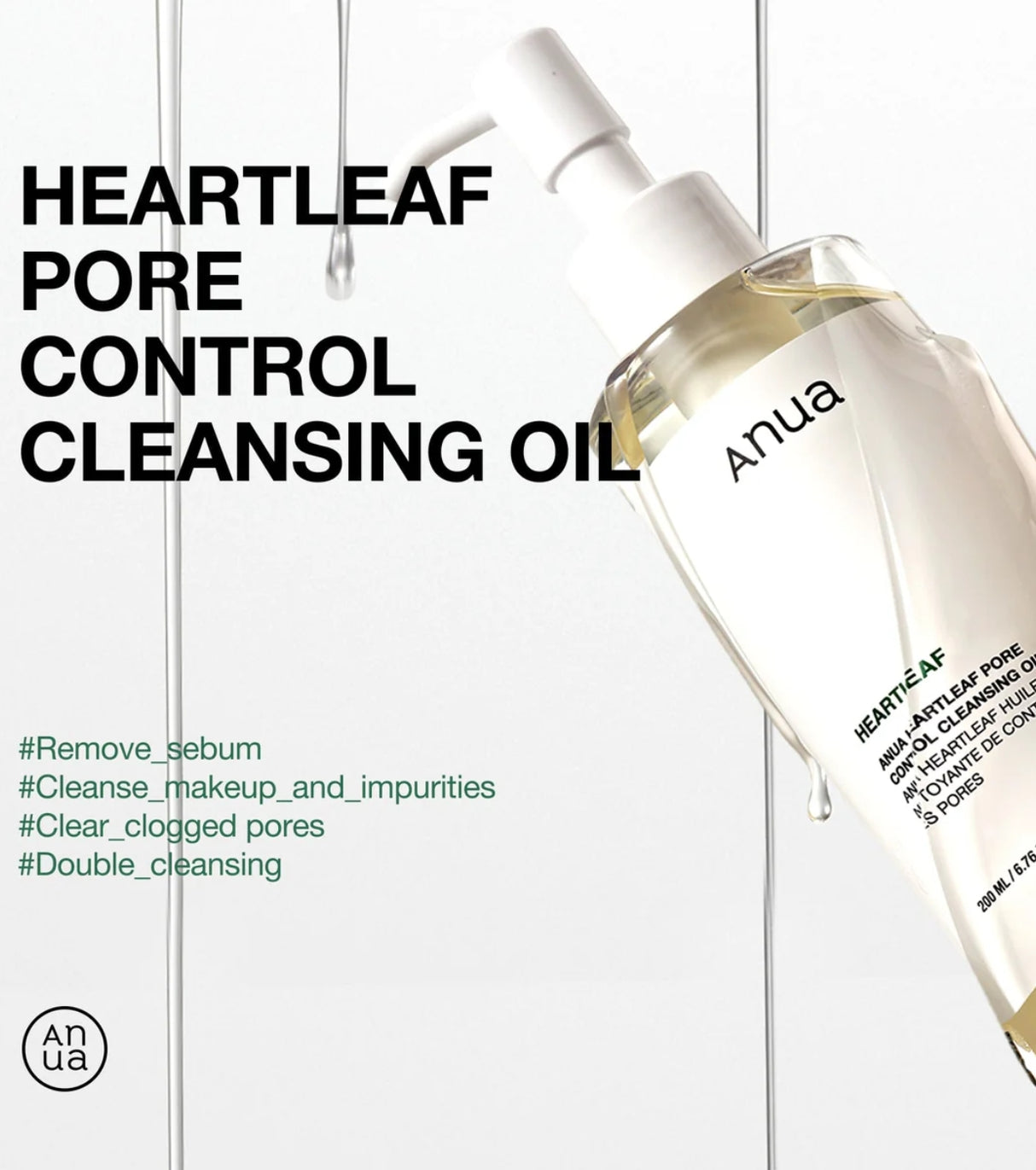 Anua Heartleaf Pore Control Cleansing Oil 200ml