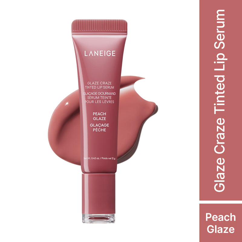 Laneige Glaze Craze Tinted Lip 12g Serum Peach Glaze