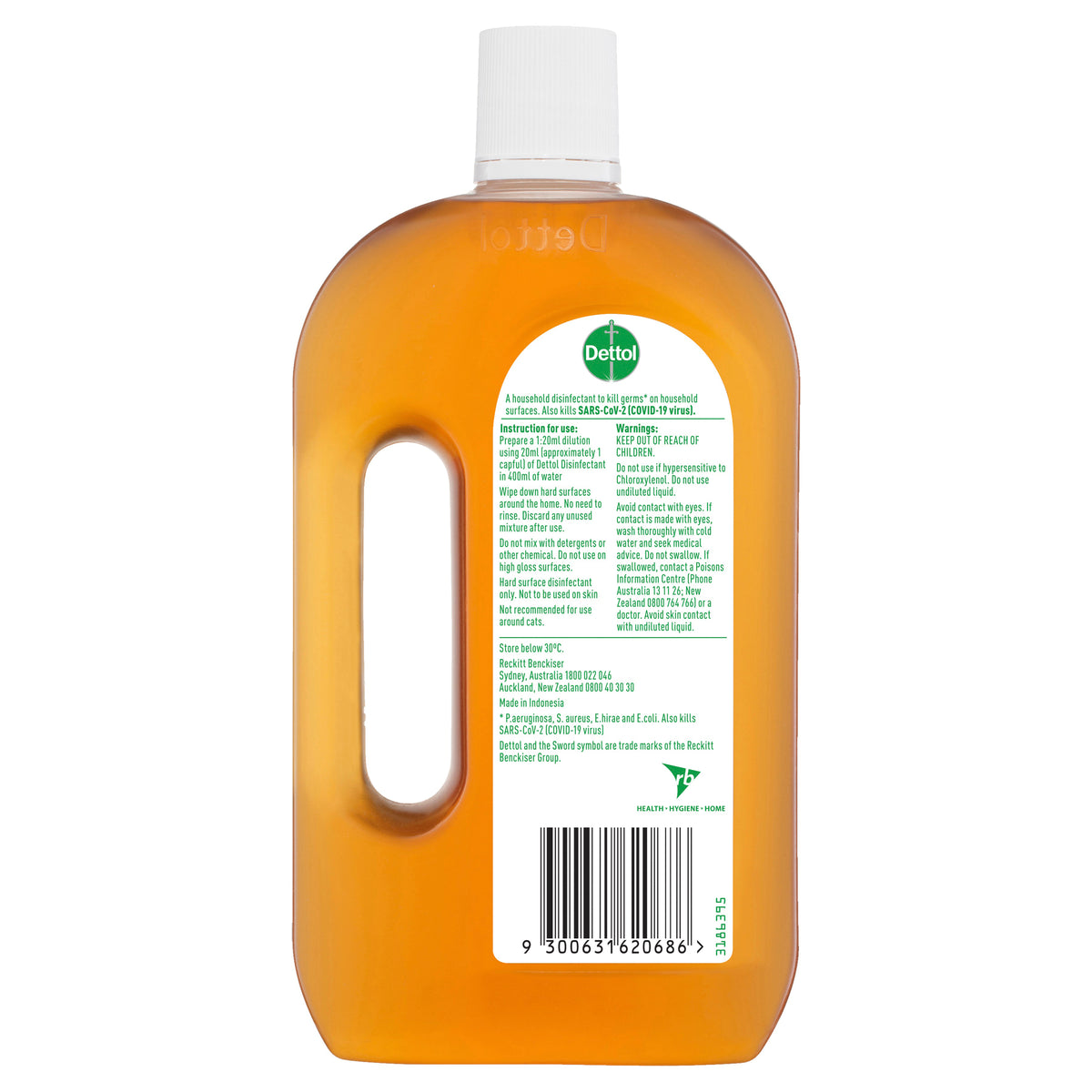 Dettol Antibacterial Household Grade Disinfectant Liquid 750mL