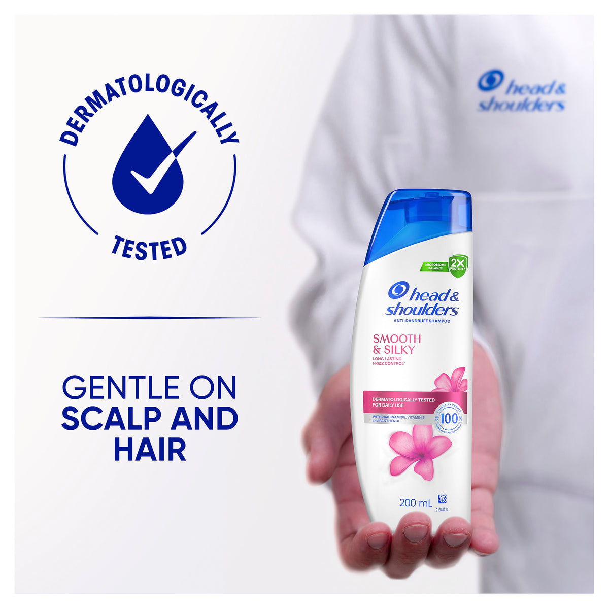 Head & Shoulders Smooth & Silky Shampoo 200ml