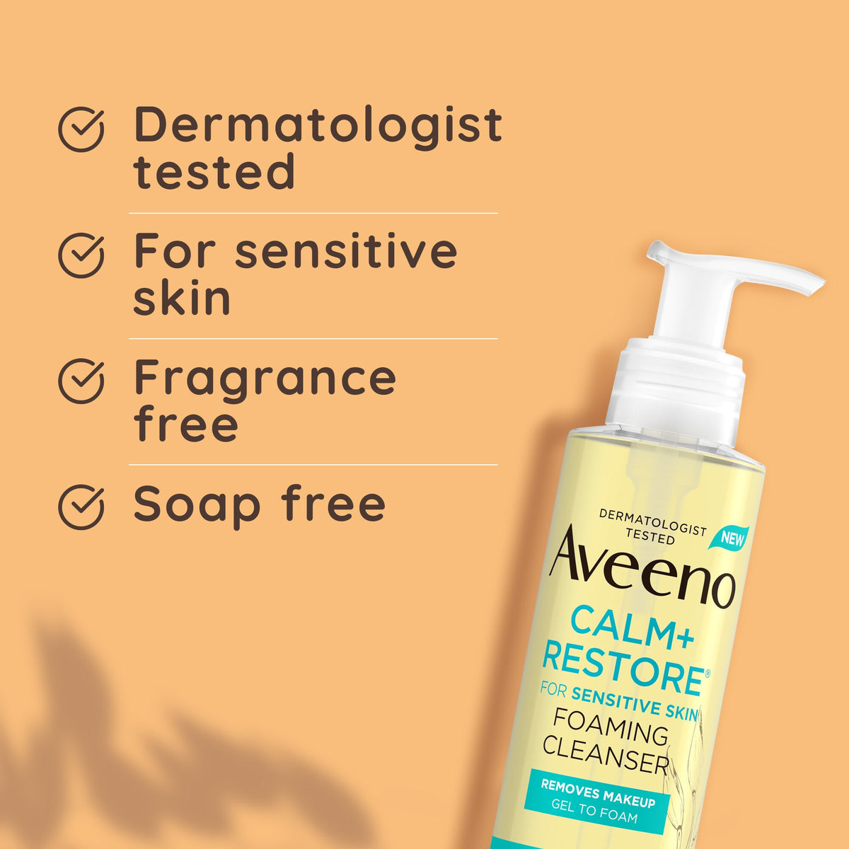 AVEENO Face Foaming Cleanser 200ml