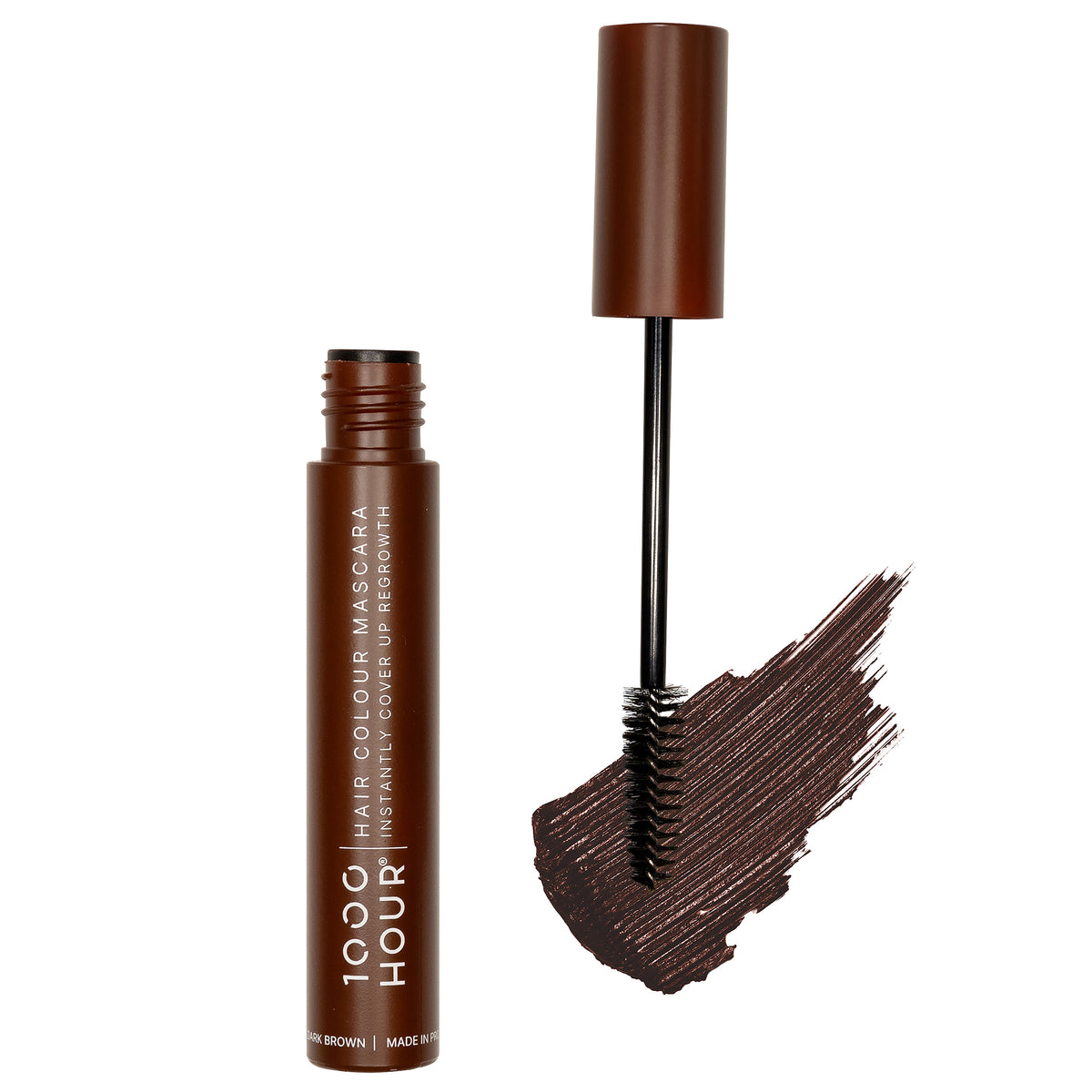 1000HOUR Hair Colour Mascara Dark Brown 12g