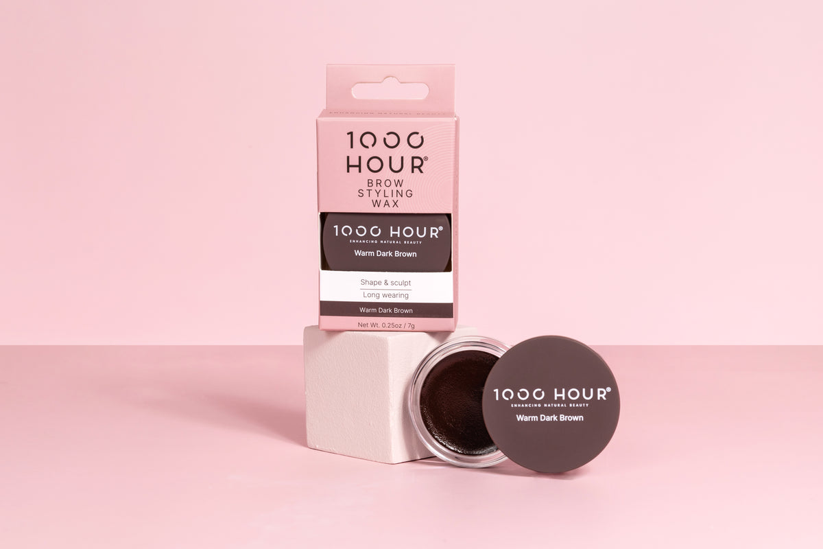 1000HOUR Brow Styling Wax Warm Dark Brown 6g