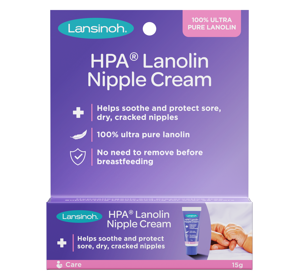 Lansinoh HPA Lanolin Nipple Cream 15g