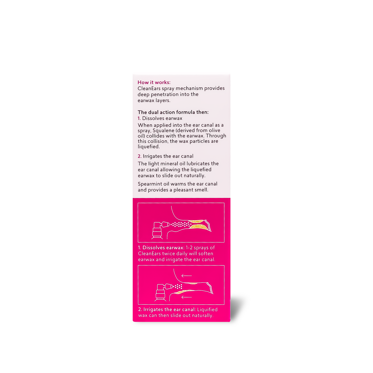 Clean Ears Ear Wax Removal Spray 30ml