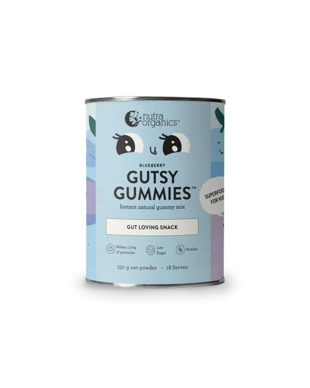 Nutra Organic Gutsy Gummies - Blueberry 150g