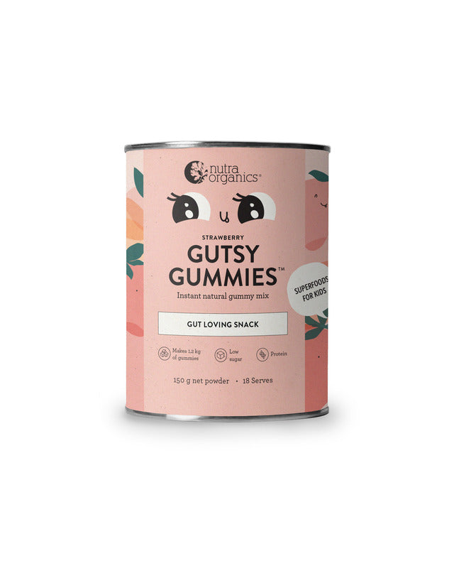 Nutra Organic Gutsy Gummies - Strawberry 150g