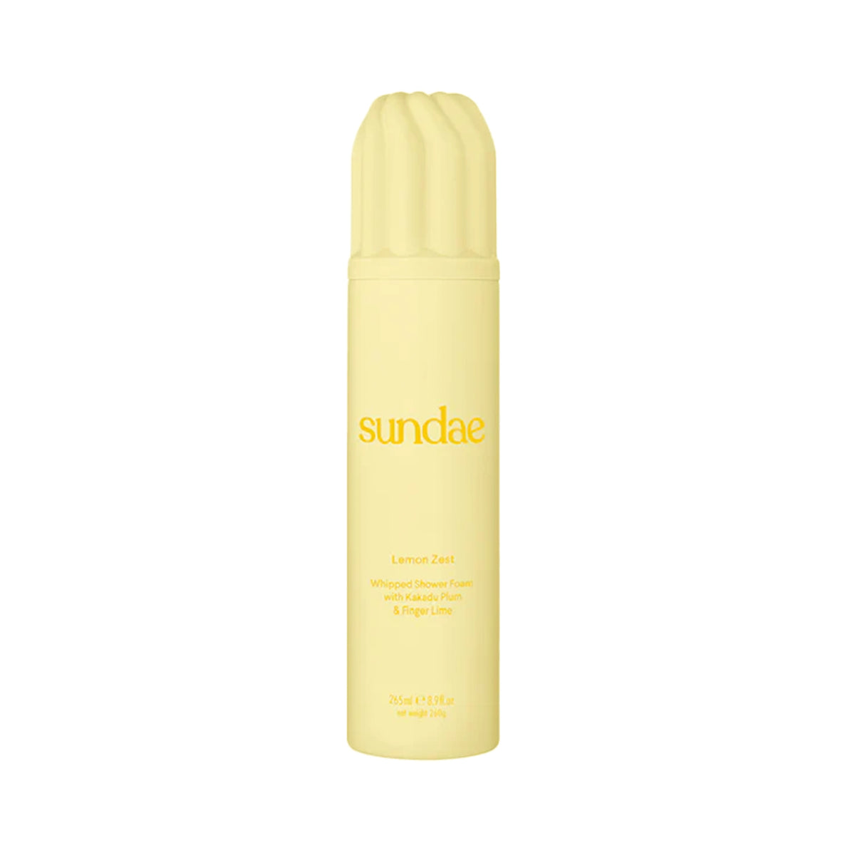 Sundae Lemon Zest Whipped Shower Foam 265ml