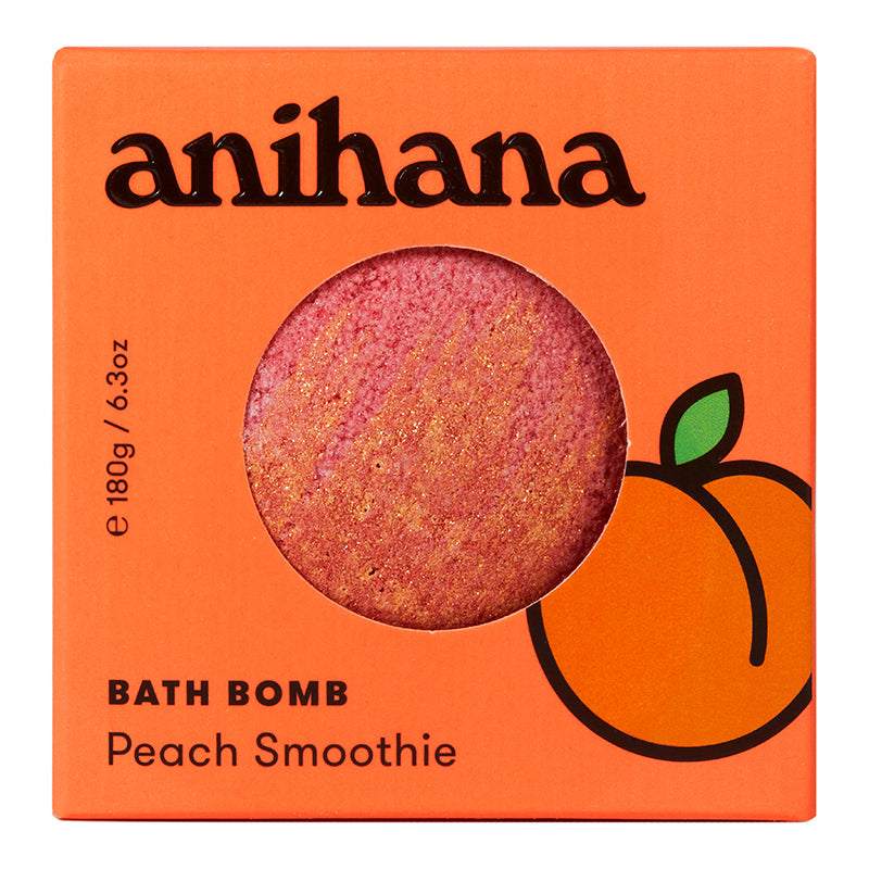 Anihana Bath Bomb Peach Smoothie 180g