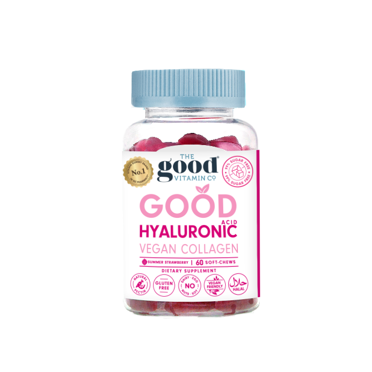 The Good Vitamin Company Good Hy/Acid S/F Vgn Coll SC 60s