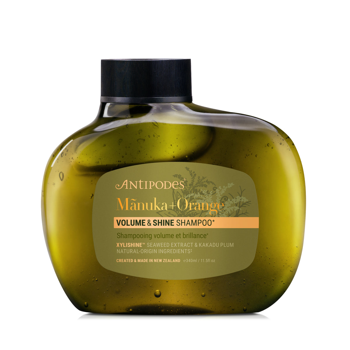 Antipodes Mᾱnuka+ Orange Volume & Shine Shampoo 340ml