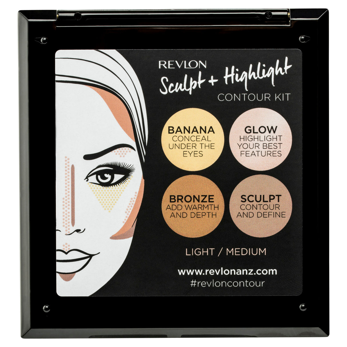 Revlon Sculpt + Highlight Contour Kit™ Light/Medium Kit