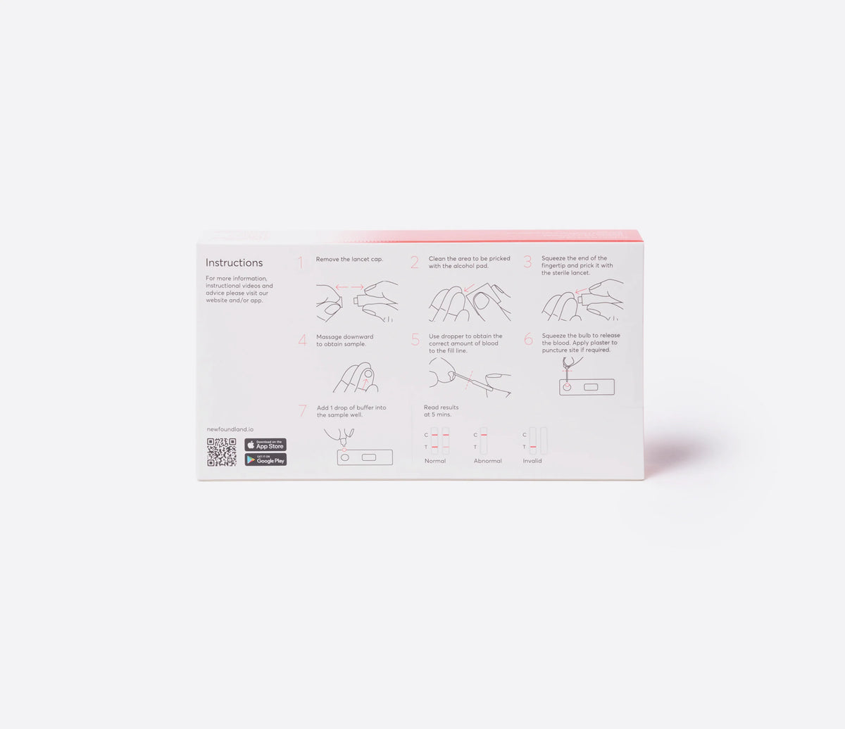 NewFoundLand Iron Deficiency Test Kit 1pk