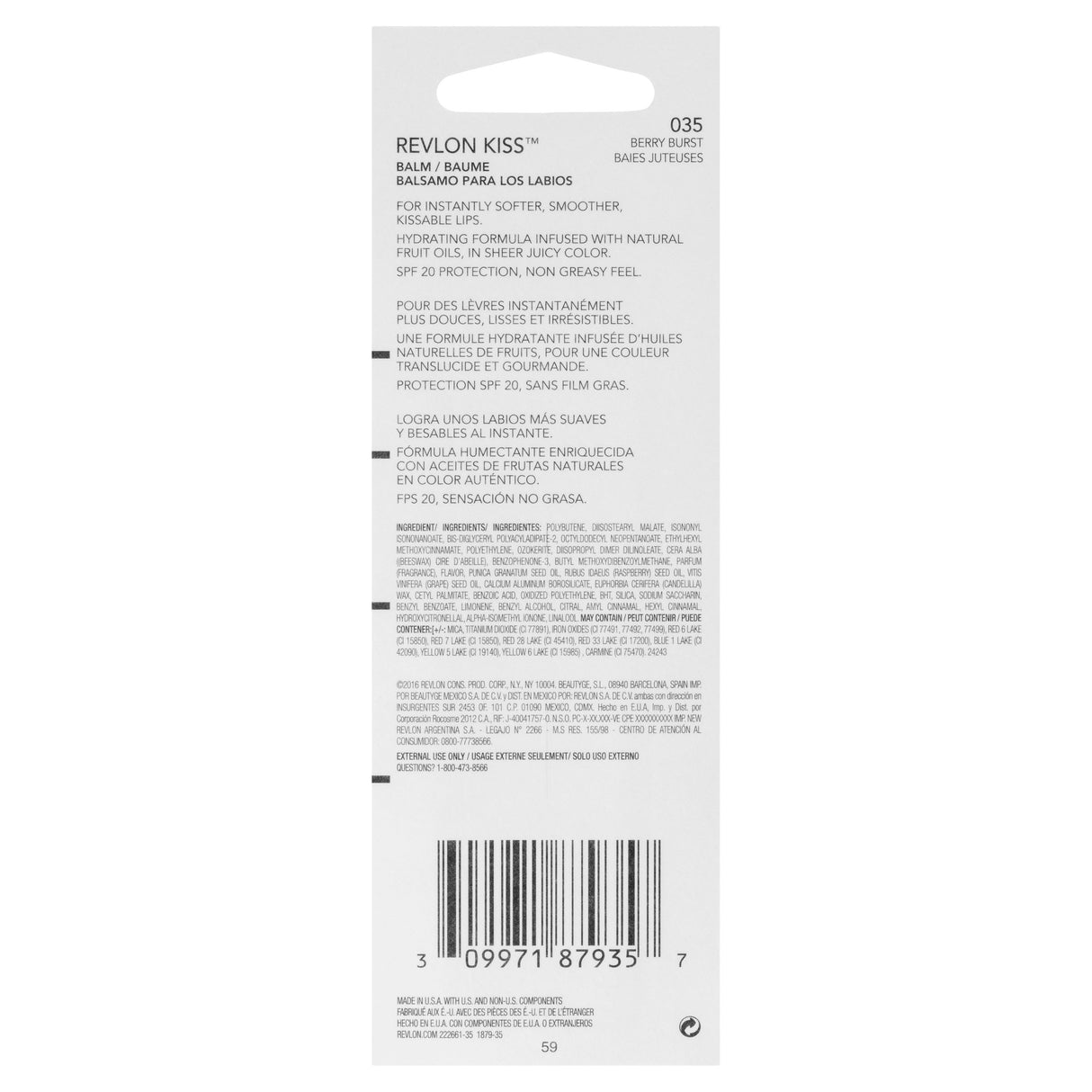 Revlon Kiss™ Balm Berry Burst