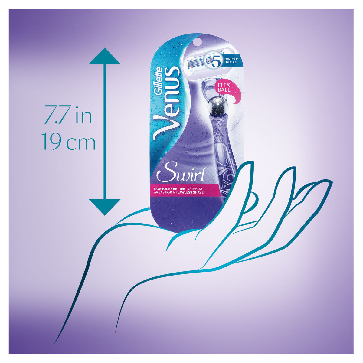 Gillette Venus Swirl Razor 2Up